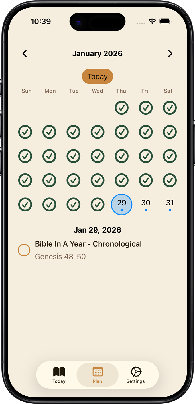 LampLit: Bible Reading Plans Screenshot