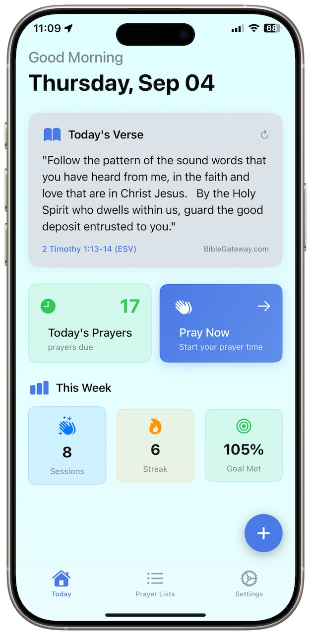 PrayerCards: Guided Prayer Screenshot