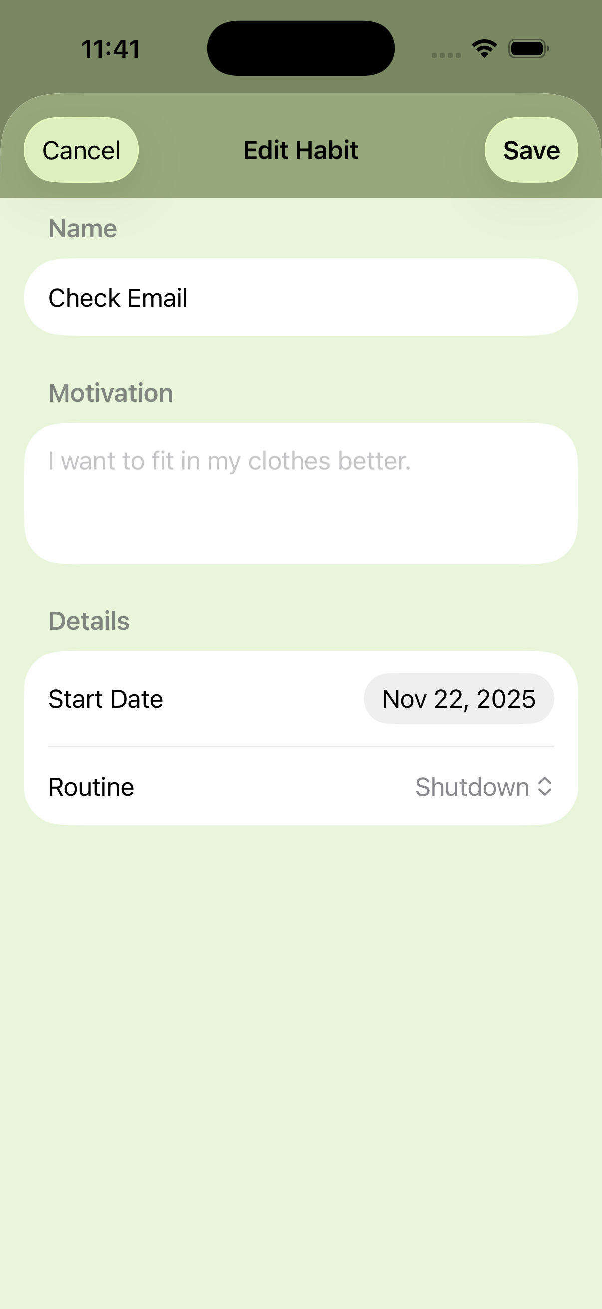 Routinely: Daily Routines Screenshot